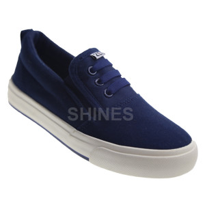 Slide Canvas Vulcanized Shoe for Children